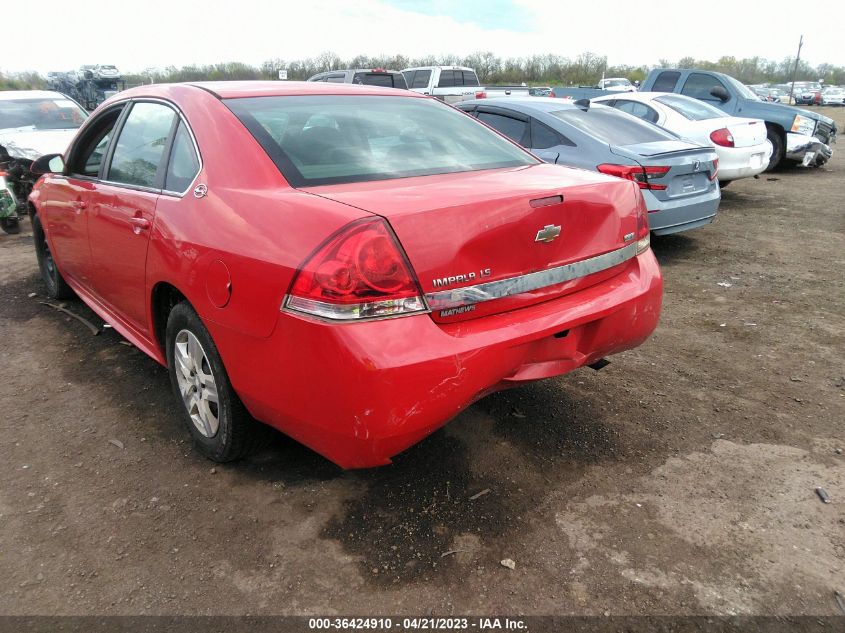 2009 Chevrolet Impala Ls VIN: 2G1WB57K091145039 Lot: 36424910