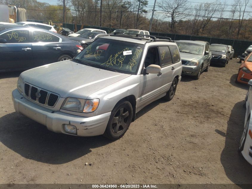 2002 Subaru Forester S W/Premium Pkg/S W/Premium Pkg & Leather VIN: JF1SF65642H758604 Lot: 36424950