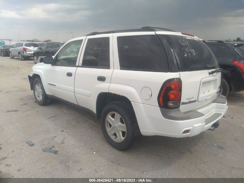 1GNDT13SX22478629 2002 Chevrolet Trailblazer Ls