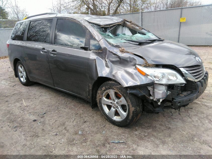 2017 Toyota Sienna Le 8 Passenger VIN: 5TDKZ3DC6HS798842 Lot: 36426958