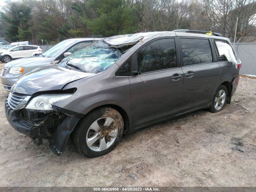 2017 Toyota Sienna Le 8 Passenger VIN: 5TDKZ3DC6HS798842 Lot: 36426958