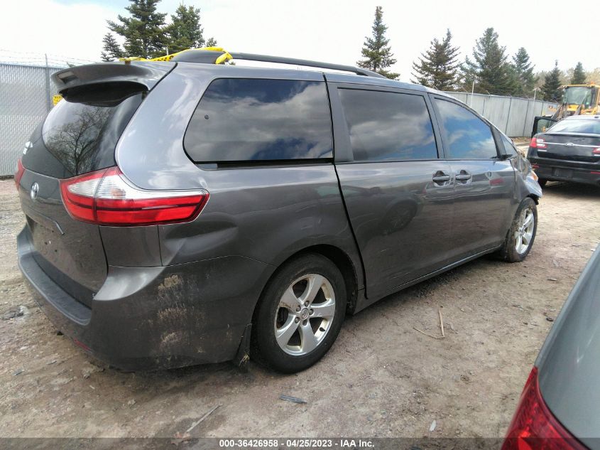 2017 Toyota Sienna Le 8 Passenger VIN: 5TDKZ3DC6HS798842 Lot: 36426958