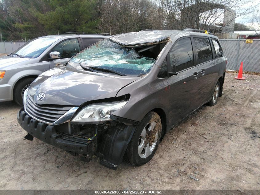 2017 Toyota Sienna Le 8 Passenger VIN: 5TDKZ3DC6HS798842 Lot: 36426958