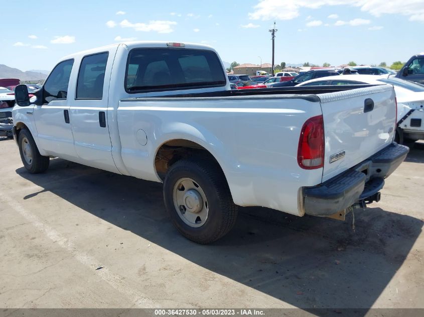 2006 Ford F-250 Xlt/Lariat/Xl VIN: 1FTSW20566ED01592 Lot: 36427530