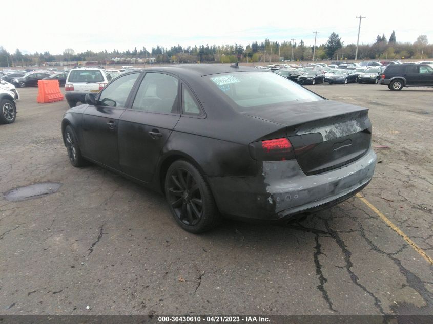 2013 Audi A4 2.0T Premium VIN: WAUHFAFL0DN024040 Lot: 36430610