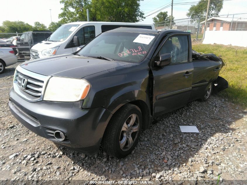 2012 Honda Pilot Ex VIN: 5FNYF3H42CB028768 Lot: 36435871