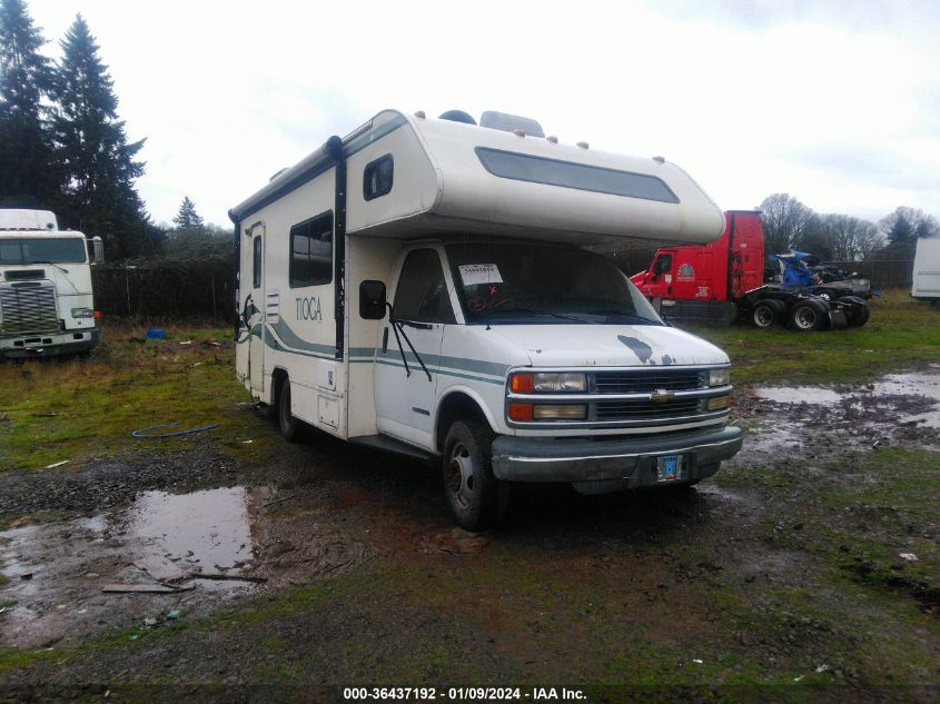 1999 Chevrolet Express Rv Cutaway VIN: 1GBJG31J8X1132862 Lot: 36437192