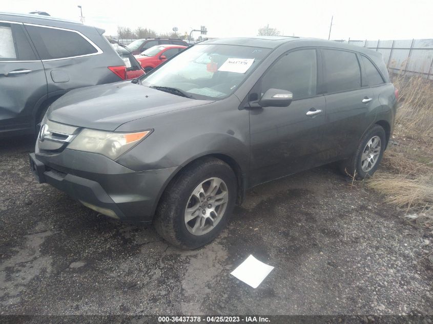 2008 Acura Mdx VIN: 2HNYD282X8H536559 Lot: 36437378