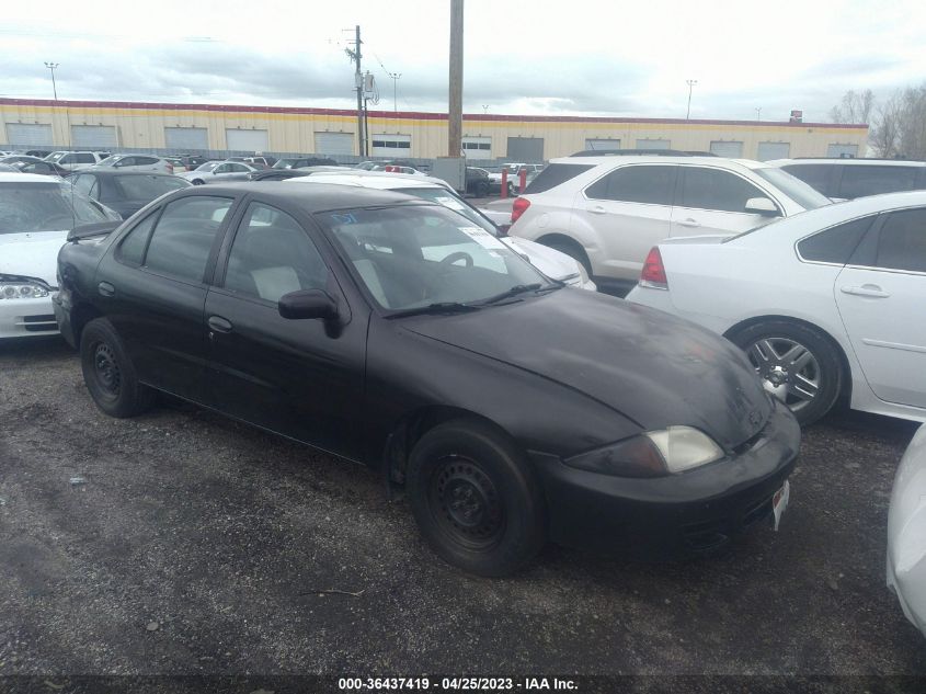 2002 Chevrolet Cavalier VIN: 1G1JC524427419822 Lot: 36437419