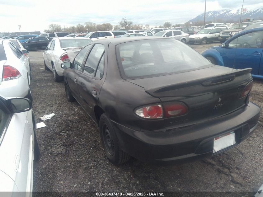 2002 Chevrolet Cavalier VIN: 1G1JC524427419822 Lot: 36437419