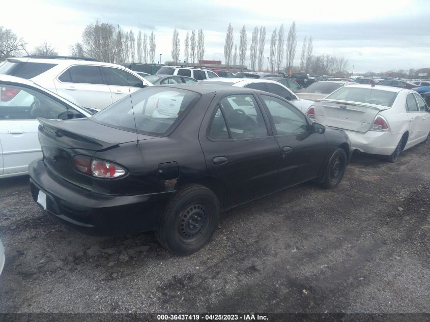 2002 Chevrolet Cavalier VIN: 1G1JC524427419822 Lot: 36437419