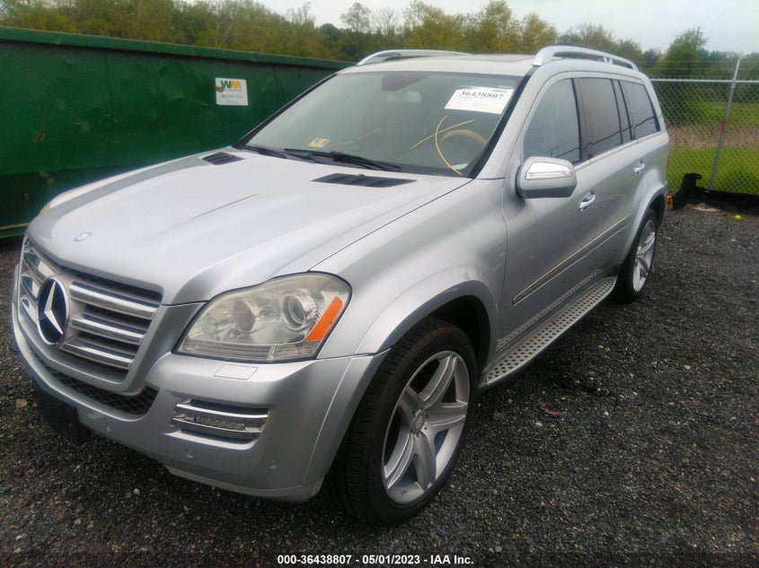 2010 Mercedes-Benz Gl 550 VIN: 4JGBF8GE3AA618203 Lot: 36438807