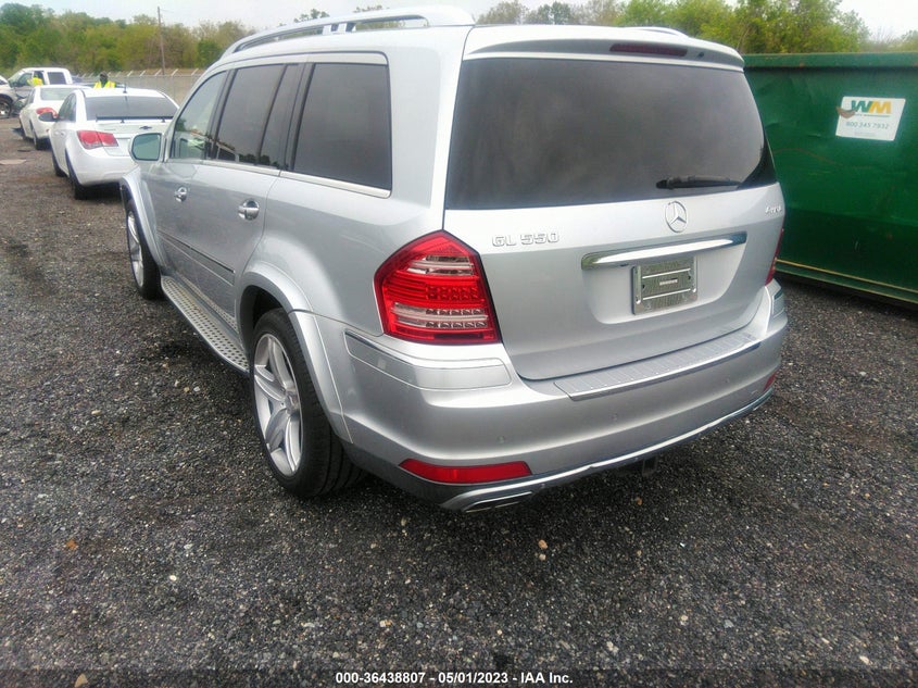 2010 Mercedes-Benz Gl 550 VIN: 4JGBF8GE3AA618203 Lot: 36438807