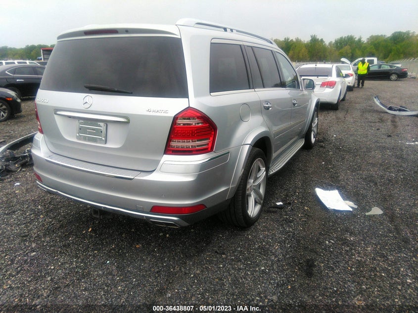 2010 Mercedes-Benz Gl 550 VIN: 4JGBF8GE3AA618203 Lot: 36438807
