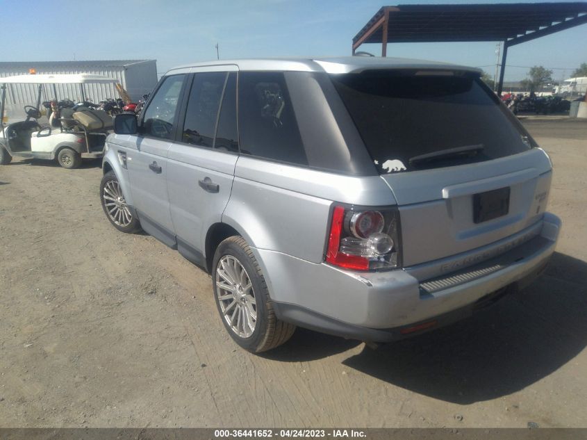 2011 Land Rover Range Rover Sport Hse VIN: SALSF2D40BA278757 Lot: 36441652