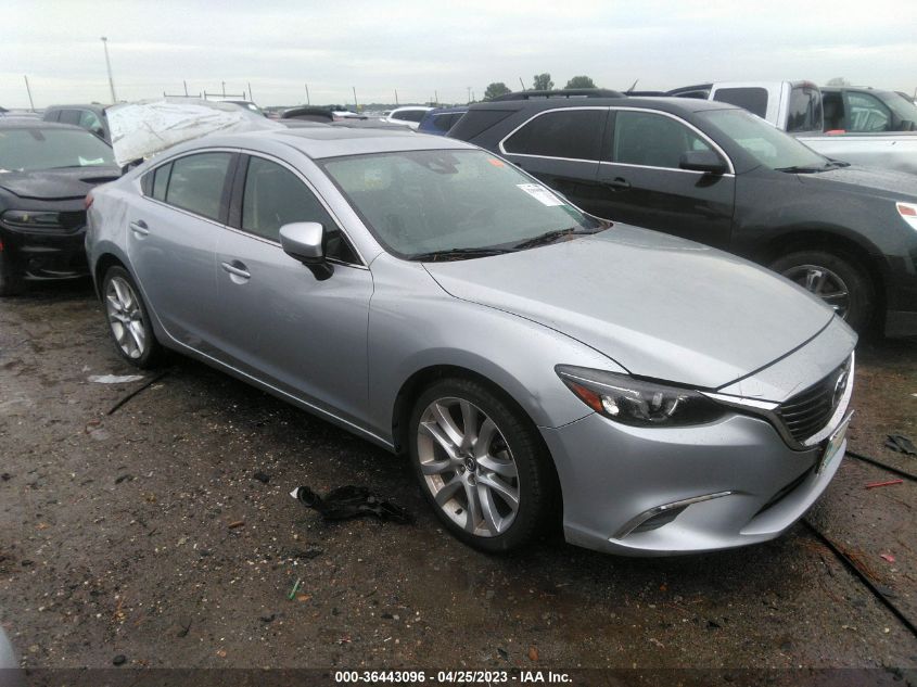 2017 Mazda Mazda6 Touring VIN: JM1GL1V55H1137361 Lot: 36443096