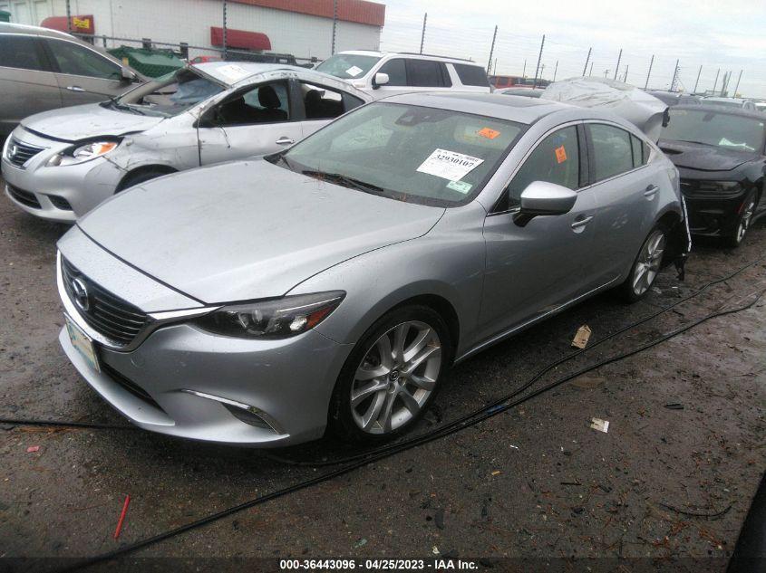 2017 Mazda Mazda6 Touring VIN: JM1GL1V55H1137361 Lot: 36443096