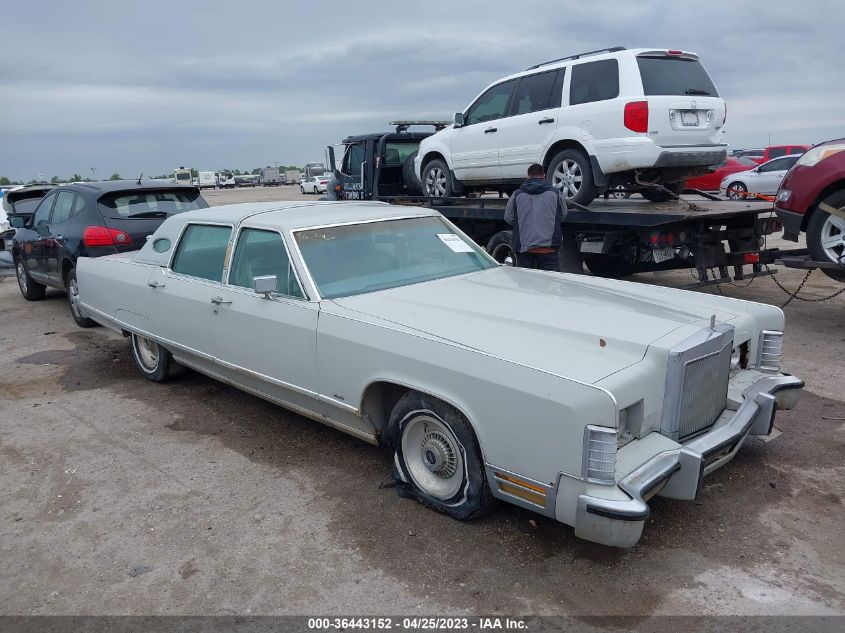 1977 Lincoln Continental VIN: 00000007Y82A86395 Lot: 36443152