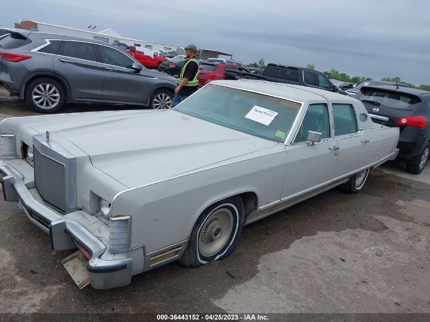 1977 Lincoln Continental VIN: 00000007Y82A86395 Lot: 36443152