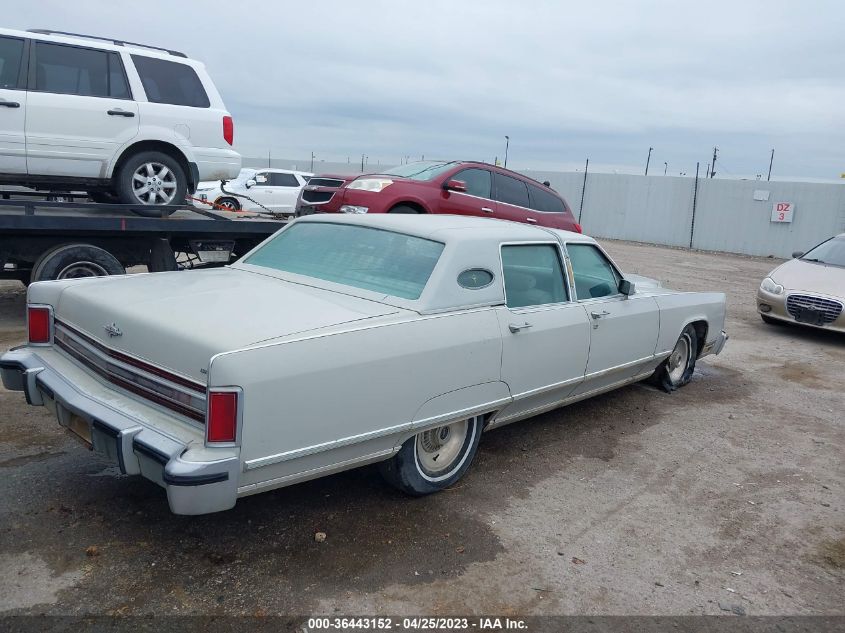 1977 Lincoln Continental VIN: 00000007Y82A86395 Lot: 36443152