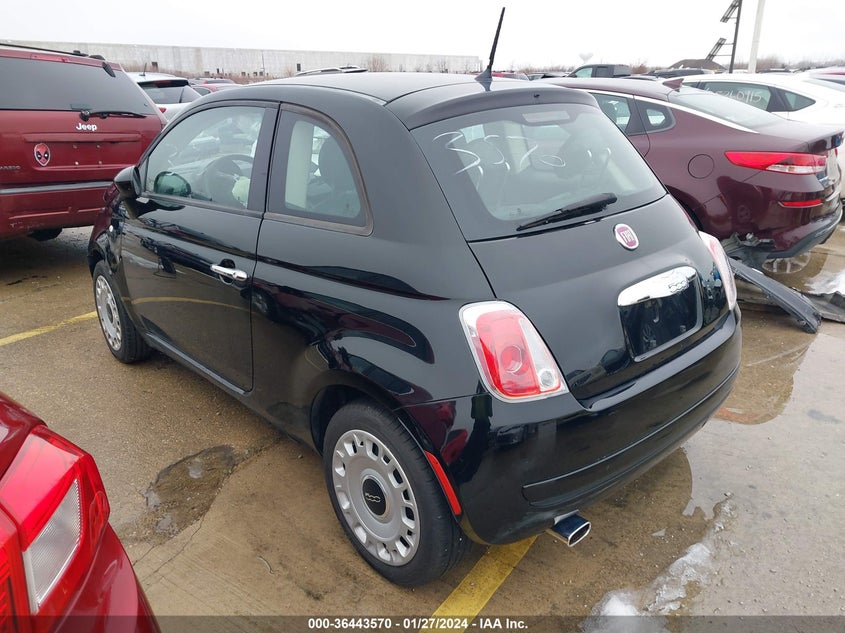 2015 Fiat 500 Pop VIN: 3C3CFFAR9FT750248 Lot: 36443570