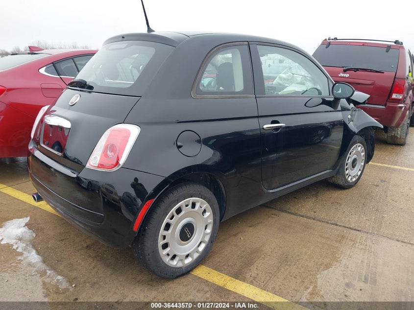 2015 Fiat 500 Pop VIN: 3C3CFFAR9FT750248 Lot: 36443570