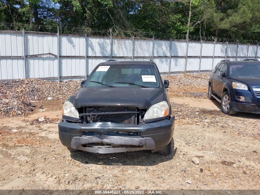 2003 Honda Pilot Ex VIN: 2HKYF18543H612037 Lot: 36445227