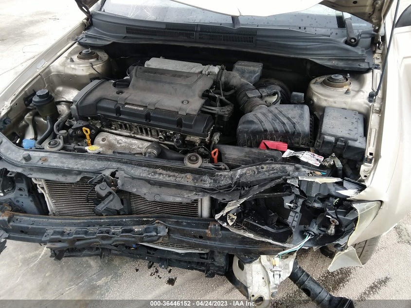 2008 Kia Spectra Ex VIN: KNAFE121785548872 Lot: 36446152