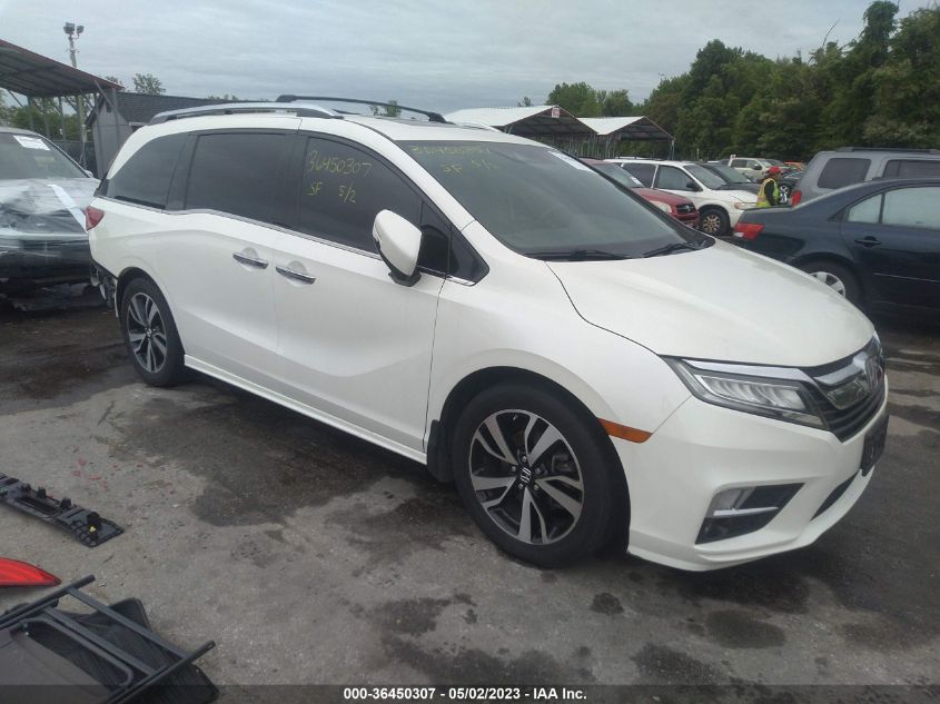 2018 Honda Odyssey Elite VIN: 5FNRL6H94JB013387 Lot: 36450307