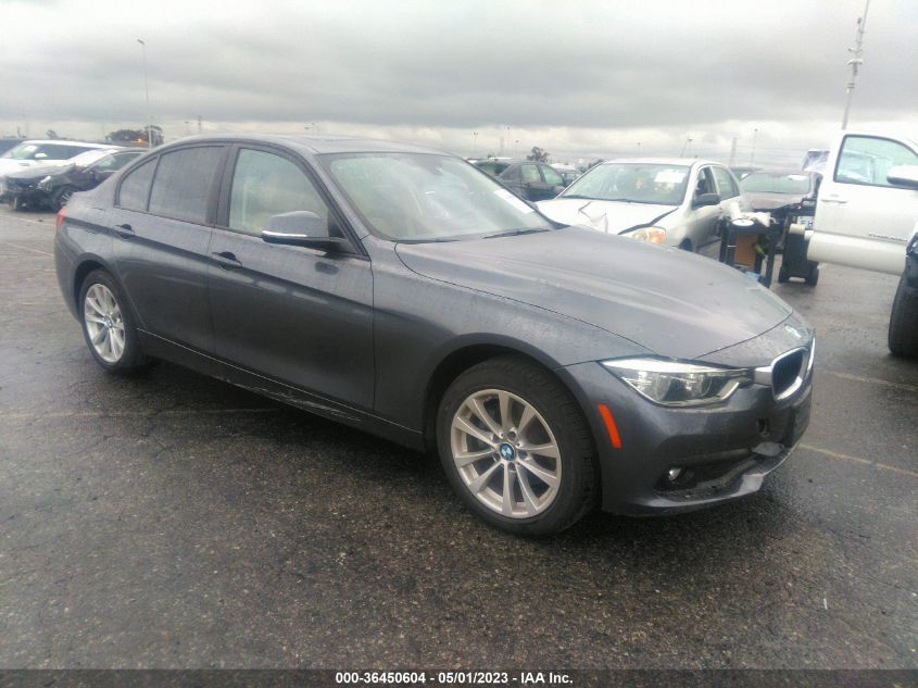 2018 BMW 3 Series 320I VIN: WBA8A9C57JAH12836 Lot: 36450604