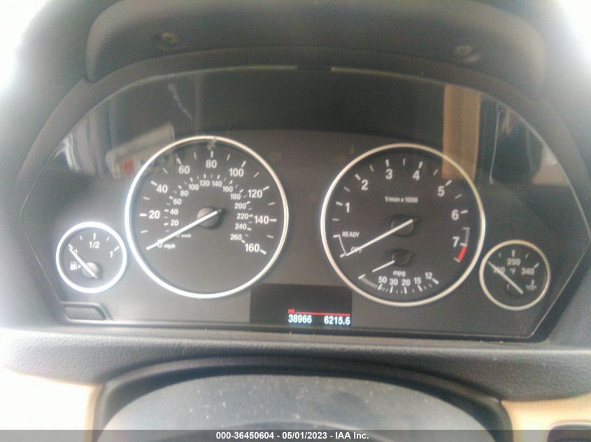 2018 BMW 3 Series 320I VIN: WBA8A9C57JAH12836 Lot: 36450604