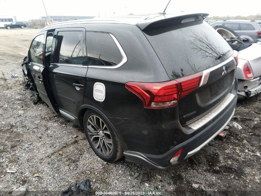 2016 Mitsubishi Outlander Gt VIN: JA4JZ4AXXGZ060591 Lot: 36450971