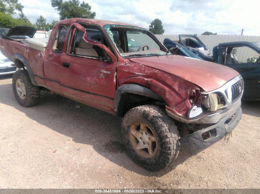 2001 Toyota Tacoma Base V6 (A4) VIN: 5TEWN72N81Z775371 Lot: 41168700