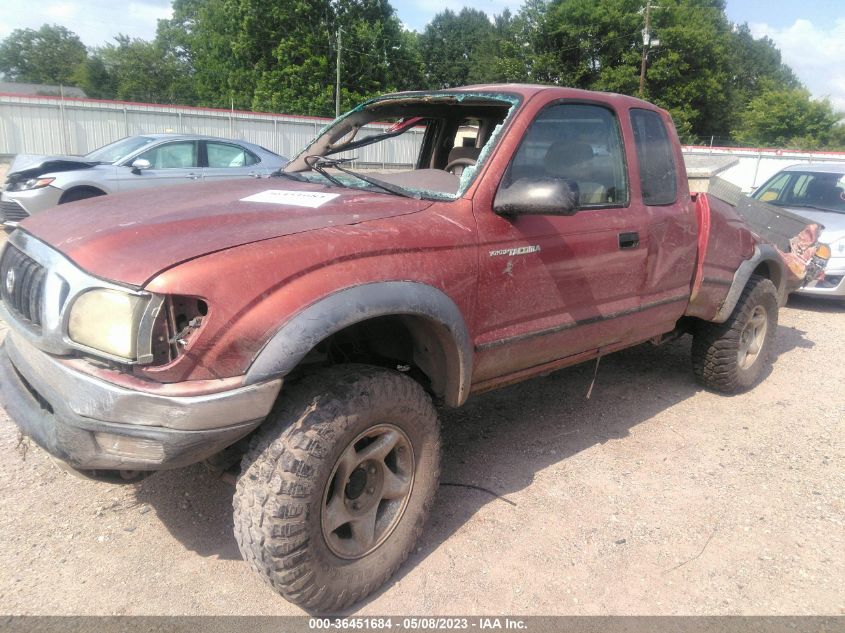 2001 Toyota Tacoma Base V6 (A4) VIN: 5TEWN72N81Z775371 Lot: 41168700