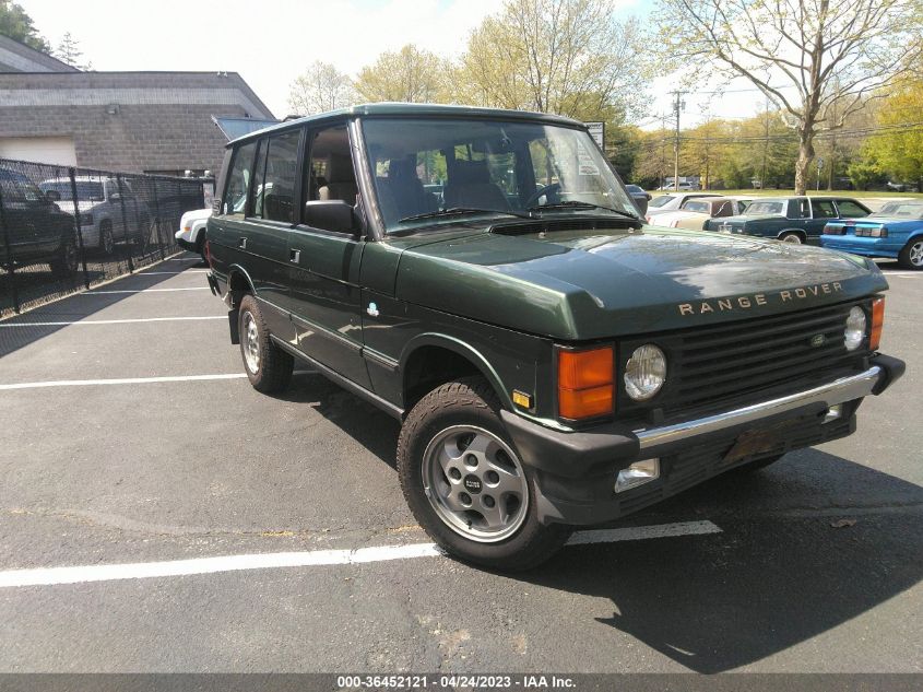 1993 Land Rover Range Rover Long Wheelbase VIN: SALHC1343PA633376 Lot: 36452121