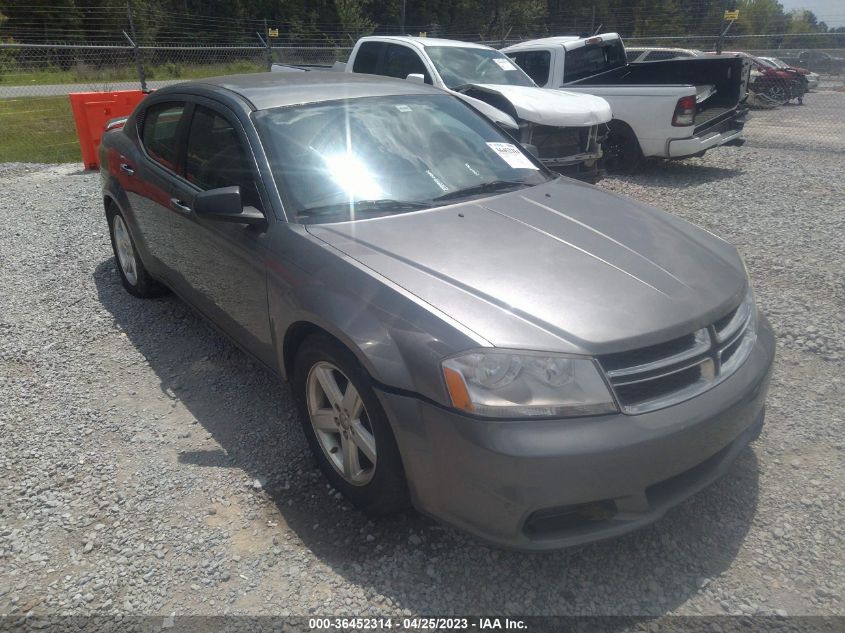 2013 Dodge Avenger Se VIN: 1C3CDZABXDN607168 Lot: 36452314