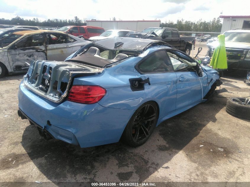 2015 BMW M4 VIN: WBS3R9C55FK330141 Lot: 36453395