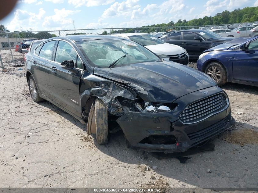 2014 Ford Fusion Hybrid Se VIN: 3FA6P0LUXER210462 Lot: 36453657