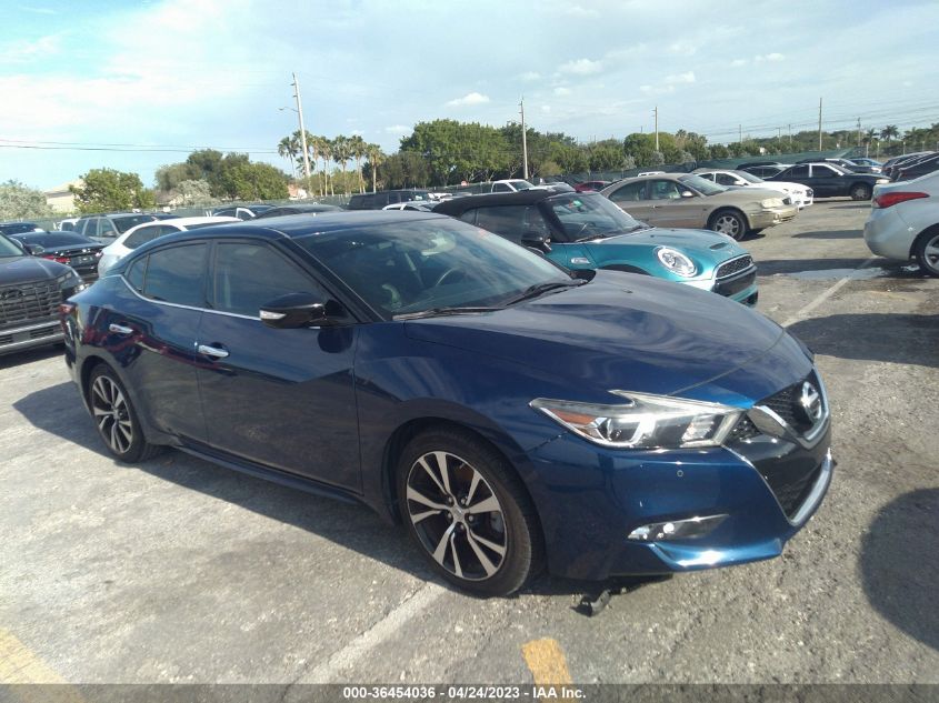 2018 Nissan Maxima 3.5 Sv VIN: 1N4AA6AP8JC383482 Lot: 36454036