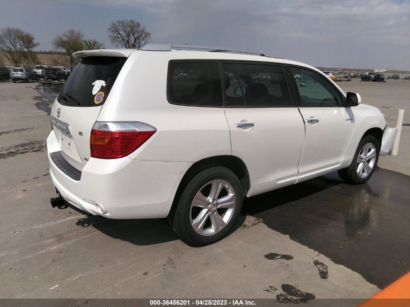 2008 Toyota Highlander Limited VIN: JTEES42A782060043 Lot: 36456201