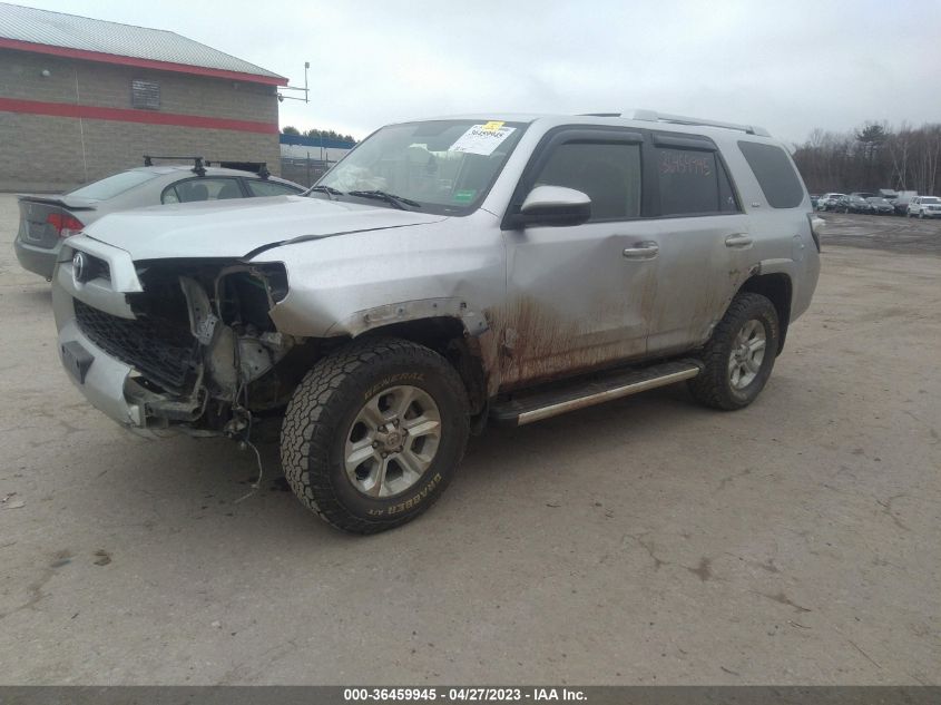 2018 Toyota 4Runner Sr5 VIN: JTEBU5JR2J5493302 Lot: 39960890