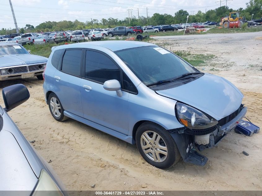 2008 Honda Fit Sport VIN: JHMGD38608S011219 Lot: 36461729