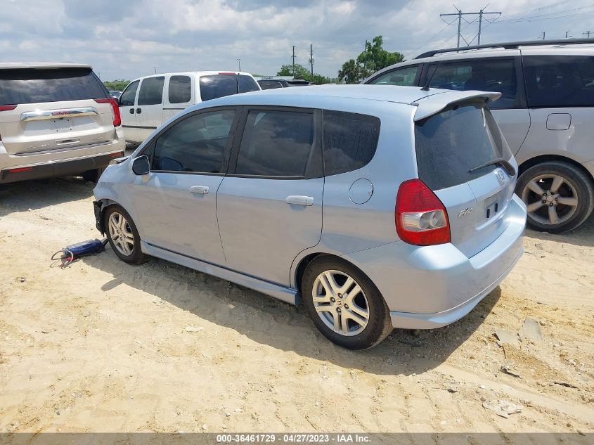 JHMGD38608S011219 2008 Honda Fit Sport