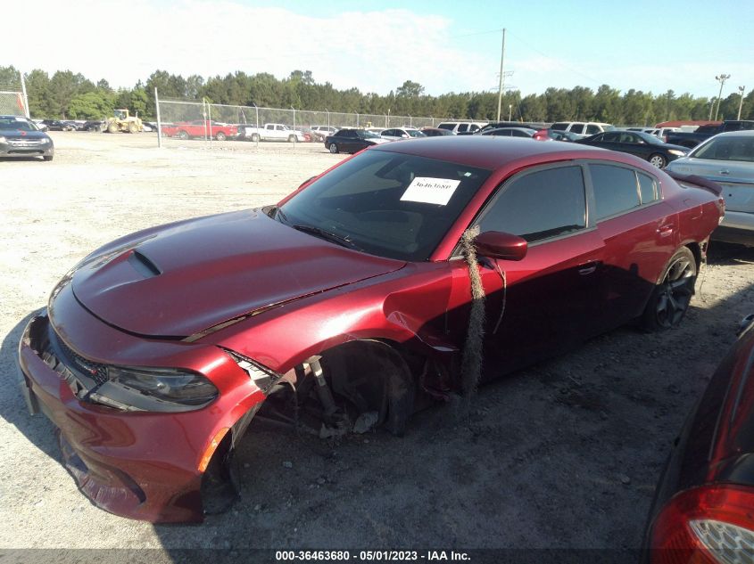 2019 Dodge Charger Gt Rwd VIN: 2C3CDXHG2KH608875 Lot: 36463680