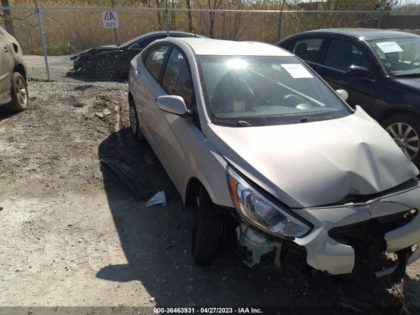 2016 Hyundai Accent Se VIN: KMHCT4AE2GU981727 Lot: 36463931