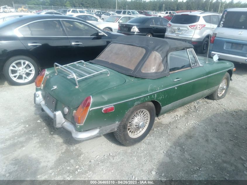 1974 Mg Mgb VIN: GHN5UE328279 Lot: 36465310