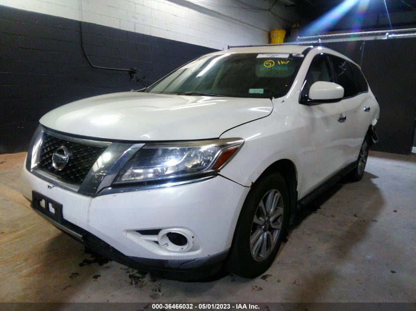 2014 Nissan Pathfinder S VIN: 5N1AR2MM0EC627771 Lot: 36466032