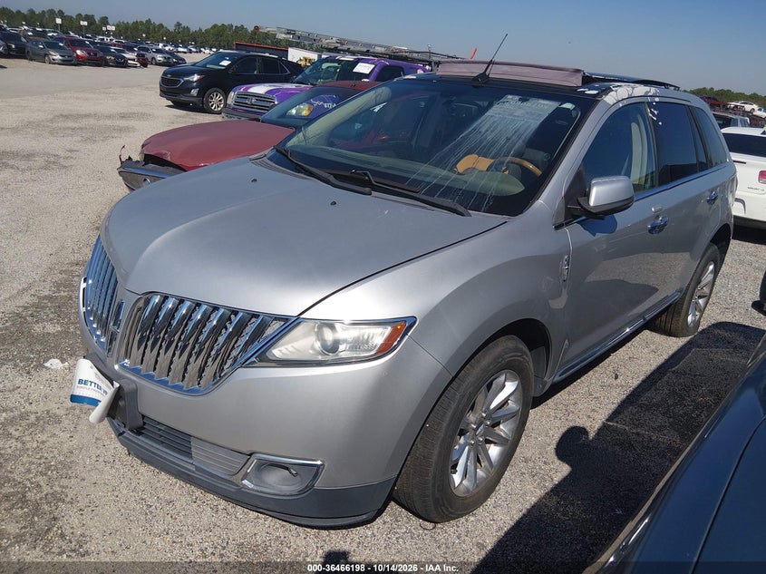 Vin: 2lmdj8jk3dbl22231, lot: 36940196, lincoln mkx 20132
