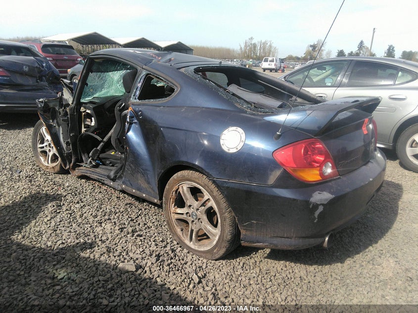 2004 Hyundai Tiburon Gt Sp Ed/Gt V6/Gt V6 Special Edition VIN: KMHHN65F64U118407 Lot: 36466967