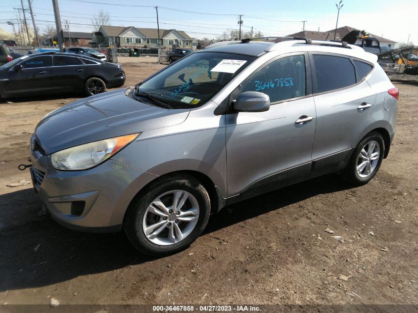 2012 Hyundai Tucson Gls VIN: KM8JUCAC7CU493736 Lot: 36467858